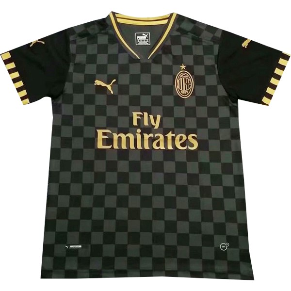 Trainingsshirt AC Milan 2019-20 Schwarz Fussballtrikots Günstig